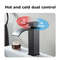 Premium Bathroom Copper Core Waterfall Stainless Steel Basin Faucet Kitchen Wash Basin Hot And Cold 2