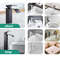 Premium Bathroom Copper Core Waterfall Stainless Steel Basin Faucet Kitchen Wash Basin Hot And Cold 3