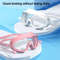 Swimming Goggles Silicone, Big Frame Swim Glasses with Earplugs for Men, Women, Professional HD Anti-Fog Eyewear