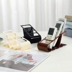 practical slots remote control storage holder tv/dvd/vcr organiser, desktop bracket & home office storage rack stand