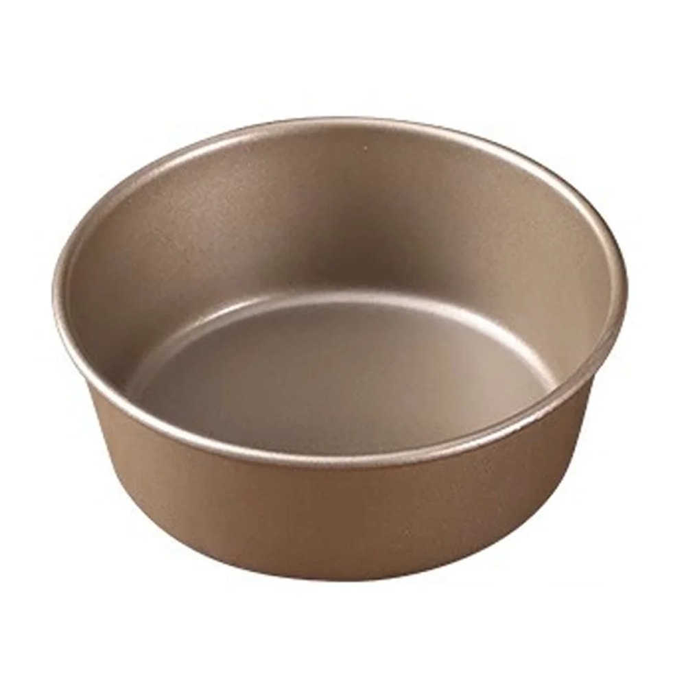 4 Inch Carbon Steel Cake Pan Mold, Mini Round Tart & Cheesecake Pan for Air Fryer, Oven, DIY Bakery Bread Jelly Pudding