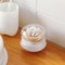 Lotus Shape Qtip Holder Cotton Swab Storage Box With Lid Multipurpose Toothpick Holder Bathroom Org 3