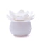 Lotus Shape Qtip Holder Cotton Swab Storage Box With Lid Multipurpose Toothpick Holder Bathroom Org 11