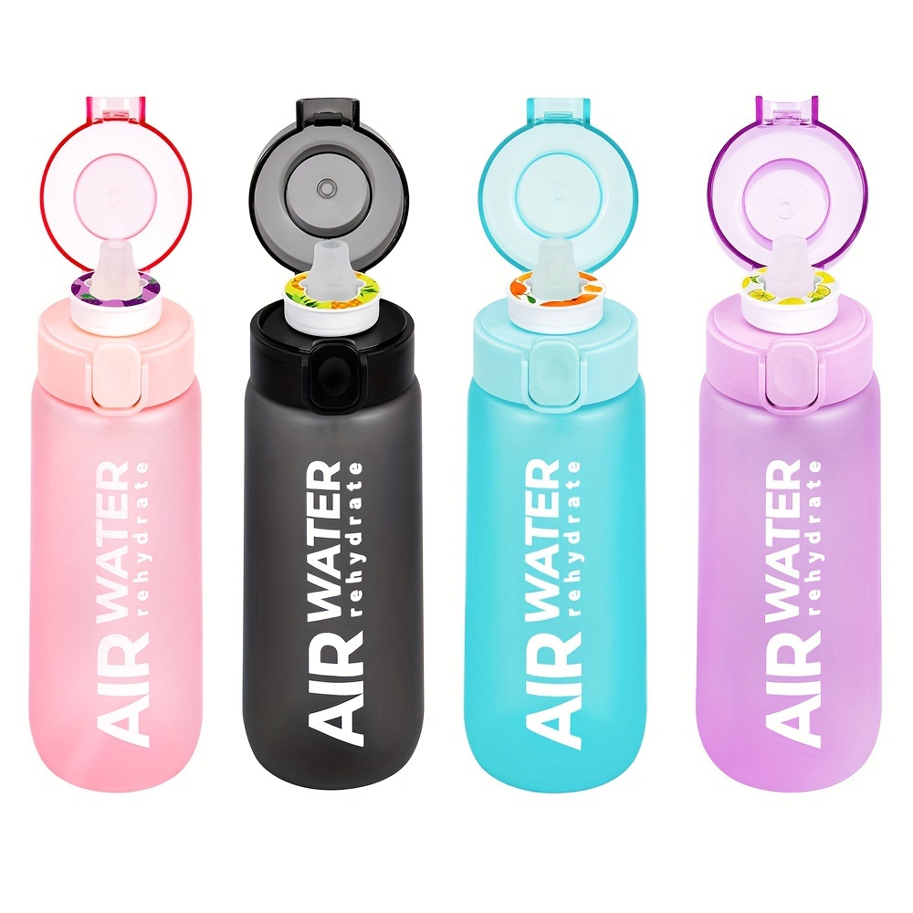750ml 25oz Fruit Flavor Water Bottle With 7 Pods Ideal For Sports Fitness Outdoor Activities 1