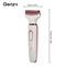 4-in-1 Rechargeable Electric Razor for Women, All-in-One Painless Grooming Kit for Face, Nose, Legs, Underarm & Bikini,