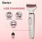 4-in-1 Rechargeable Electric Razor for Women, All-in-One Painless Grooming Kit for Face, Nose, Legs, Underarm & Bikini,