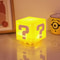 USB Rechargeable LED Question Mark Night Light with Music Anime Peripheral Bedside Lamp for Kids Room Gift