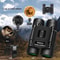 HD Zoom Portable Powerful Binoculars Long Range BAK4 Telescope Jumelles Folding Low Light Binoculars for Hunting,