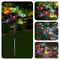 Waterproof Solar LED Lights Outdoor Garden Butterfly Sunlight Lamp with Heads for Lawn Landscape & Home Decoration
