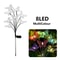 Waterproof Solar LED Lights Outdoor Garden Butterfly Sunlight Lamp with Heads for Lawn Landscape & Home Decoration