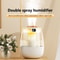 Air Humidifier With Double Spray Port Cool Mist Aroma Diffuser Essential Oil Humidificador Fragran 4