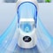 Portable USB Air Cooler Leafless Electric Fan Speed Silent Timer Air Conditioner Cooling Fan Humid 4
