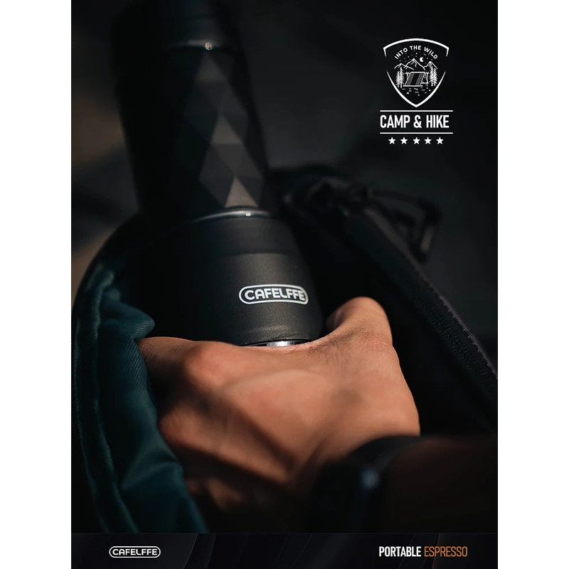 Cafelffe Portable Coffee Machine HotCold Water Manual Espresso Maker For Capsule Ground Hand Press 5