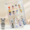 Stackable Clear Display Box Plastic Dustproof Storage Bins Collectibles Figures Cosmetic Organizer 2