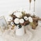 Rose Artificial Dandelion Flowers Bridal Bouquet Fake Floral Garden Wedding Party Living Room Home Table Autumn