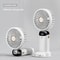 Foldable Portable Handheld Mini Fan Speed Neck Hanging USB Rechargeable Fan With Display Screen Ph 0