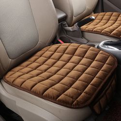 winter warm car seat cover cushion universal, anti-slip breathable pad, front chair protector & seat covers for cars