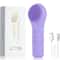 Rechargeable Sonic Waterproof Facial Cleansing Brush, Exfoliating Vibrating Scrubber & Deep Clean Face Cleaner for Skin