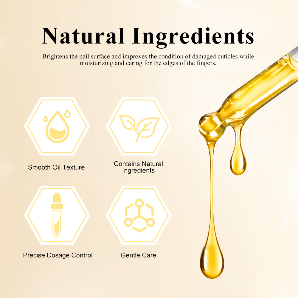 Cuticle Nutrient Oil 75ML Nutrition Soften Oil Nourish Repair Damaged For Nail Care Moisturizes Str 1