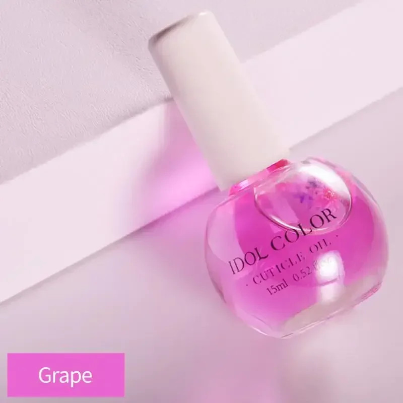 Moisturizing Dried Nutrient Nail Cuticle Oil, 8 Flowers Nail Nutrition Oil, Nail Care Repair Damaged Liquid Art Tool