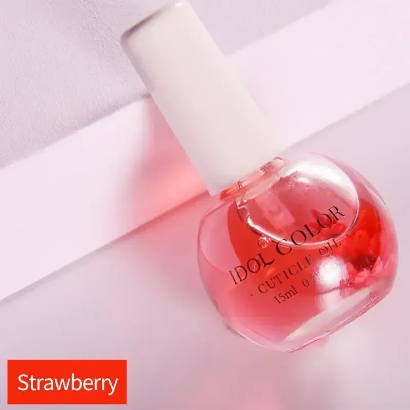 Moisturizing Dried Nutrient Nail Cuticle Oil, 8 Flowers Nail Nutrition Oil, Nail Care Repair Damaged Liquid Art Tool