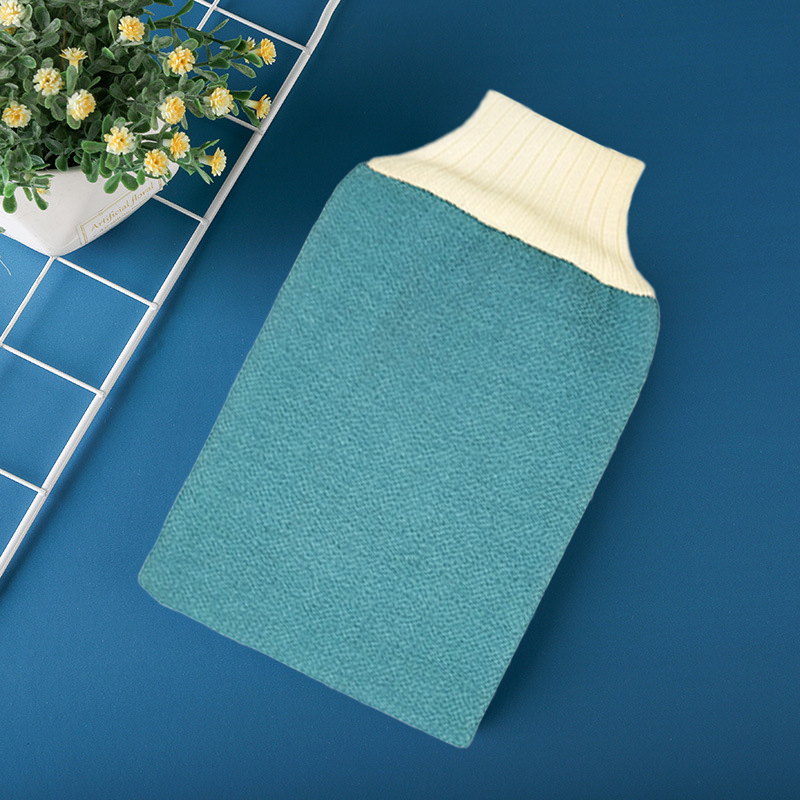 Exfoliating Bathing Glove For Back Scrub Dead Skin Removal Double Sided Body Massage Glove Deep Cl 7