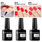 Base Top Coat Gel Polish Semi Permanent Soak Off UV Gel LED Nail Art Varnish, Durable Base Gel Top Coat Gel Varnish Man