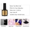 Soak Off Nail Top Coat and Base Coat Set, No Wipe UV Gel Nail Polish Semi Permanent Manicure Art Tool Primer Hybrid
