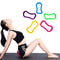Yoga Pilates Ring Set For Women Stretch Resistance Fitness Circle Home Workout Body Toning Fascia 0