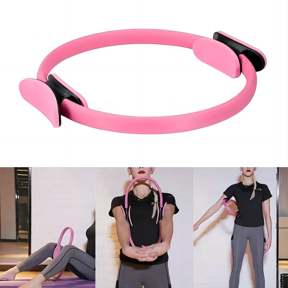 Pilates Ring Yoga Ring & Yoga Wheel, Pelvic Floor Muscle Fitness Device for Back Shaping, Waist Strengthening