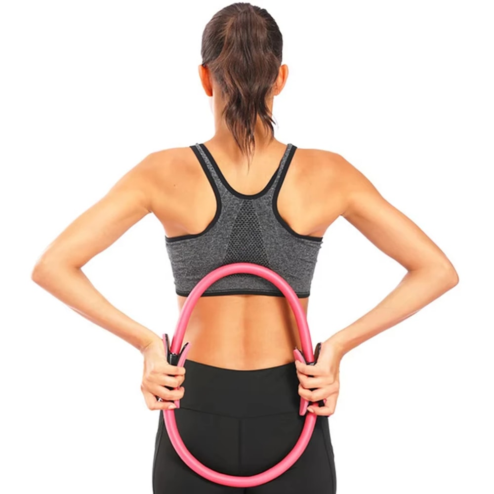 Pilates Ring Yoga Ring & Yoga Wheel, Pelvic Floor Muscle Fitness Device for Back Shaping, Waist Strengthening