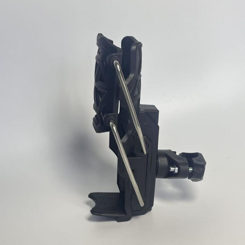 Universal Adjustable Handlebar Cup Cage, Bike Motorcycle Water Bottle Holder for MTB Road Cycling & Adventure Motorbike