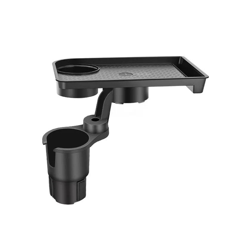 Universal Car Cup Holder Expander MultiFunction Drink Holder With Food Table Adjustable Base Tray F 0