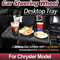Portable For Chrysler Model Car Steering Wheel Desktop Tray Foods Coffee Tray Board Eat Work Cart Drink Food Goods