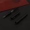 Matte Black Metal Fountain Pen with Smooth Nib, Professional Office, School Supplies & Writing Gift Pen