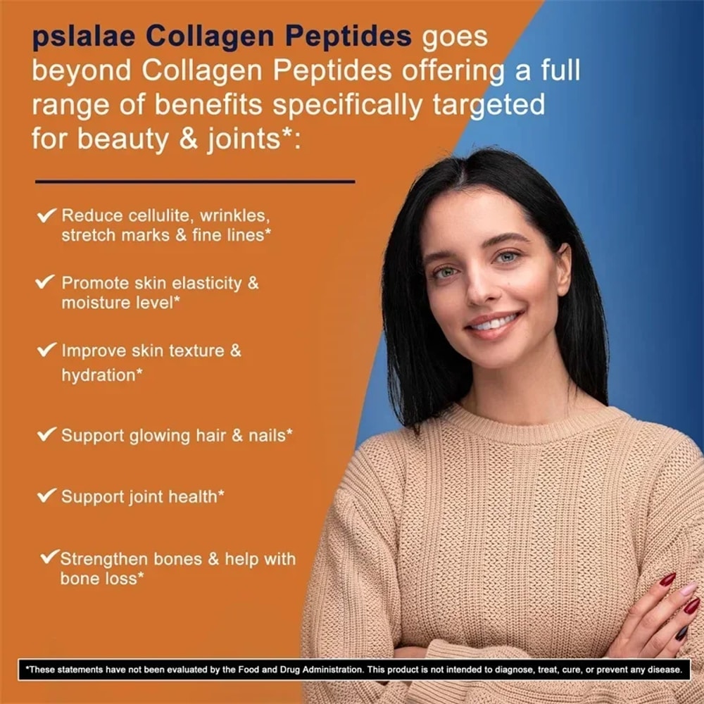 Multi Collagen Peptides Capsules With Biotin Hyaluronic Acid Supports Skin Hydration Hair Growth J 2