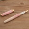 Luxury Pen With Ink Metal Fountain Pen Pink Flowers F Nib Professional Office School Supplies Gift 4
