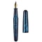 Fuliwen Resin Acrylic Fountain Pen, Blue Black Acrylic Nib, Elegant Ink Pen Luxury Gift for Business, Office