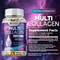 Hydrolyzed MultiCollagen Complex Capsules Natural Energy Supplement For AntiAging Skin Joint Hair B 1