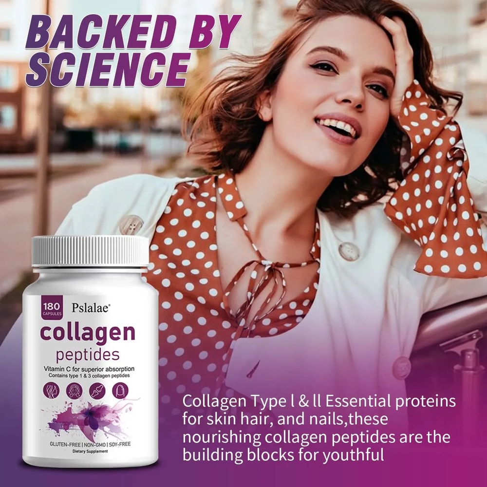 Premium Collagen Peptides Supplement AntiAging Hair Skin Nails Digestion And Joint Support Hydrolyz 2