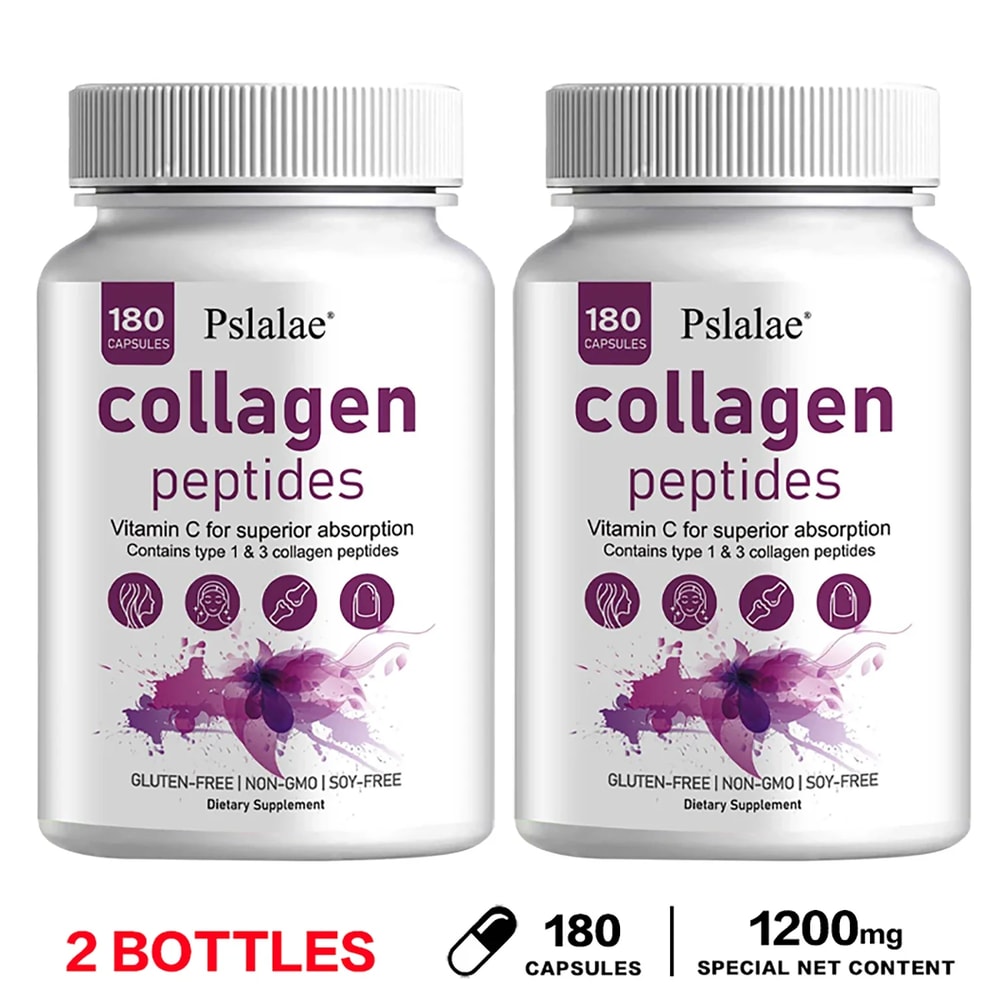 Premium Collagen Peptides Supplement AntiAging Hair Skin Nails Digestion And Joint Support Hydrolyz 6