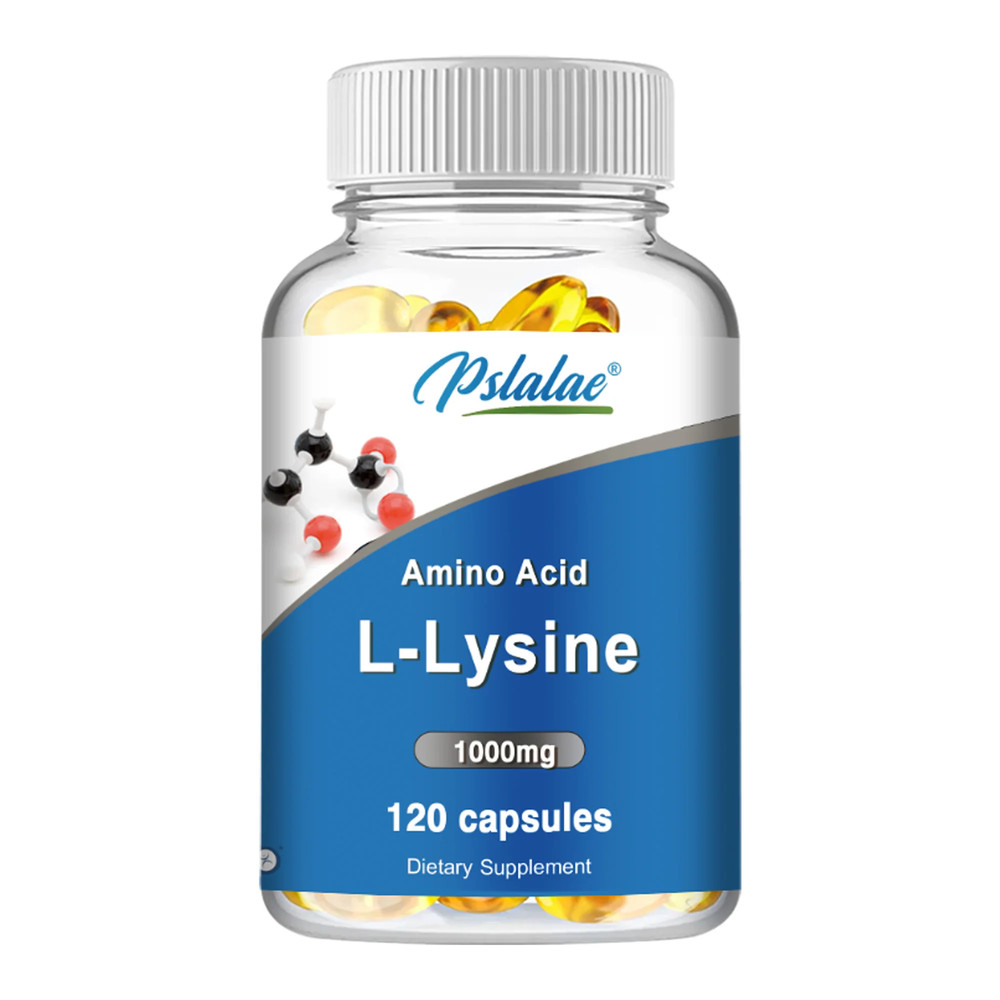 L-Lysine 120 Capsules, 1000mg Premium Supplement for Immune Support, Collagen Synthesis, Skin Health, Boosts Metabolism