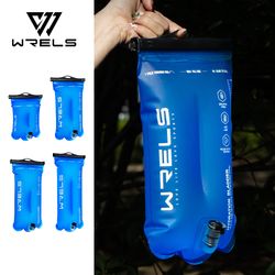 wrels sports water bladder, bpa free, portable hydration pack for hiking & camping, 1l-3l