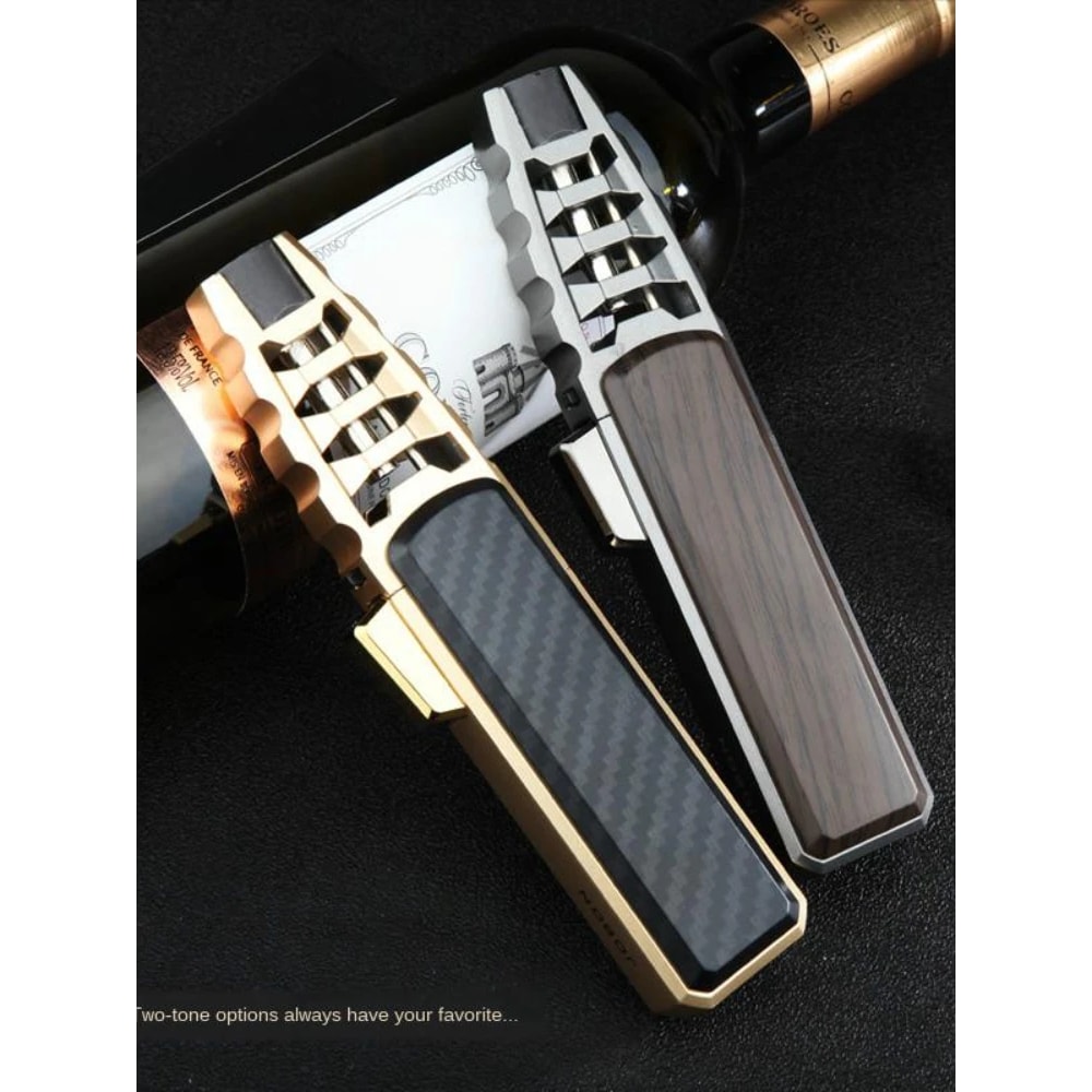 JOBON Jet Flame Pen Airbrush Butane Tube Lighter Windproof Metal Gas Kitchen BBQ Cigar Torch 1