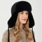 Womens Russian Caps Fur Winter Thickened Warm Knit Ushanka Earflap Pilot Hat Ski Snow Bomber Hat 2