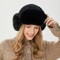Womens Russian Caps Fur Winter Thickened Warm Knit Ushanka Earflap Pilot Hat Ski Snow Bomber Hat 3