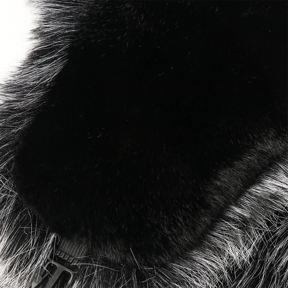 Winter Cold-proof Bomber Hat For Men And Women With Plush Ear Protection, Thickened Fleece Lining & Long Fluffy Ski Hat