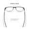 Ultralight MERRYS DESIGN Men Titanium Alloy Glasses Frame Fashion Male Square Prescription Eyewear 2