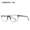 Ultralight MERRYS DESIGN Men Titanium Alloy Glasses Frame Fashion Male Square Prescription Eyewear 9