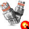 AUXITO LED Brake Light Bulb No Error Strobe Red White Backup Reverse DRL Parking Lamps